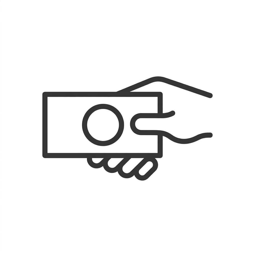 Pictogramme paiement à la livraison