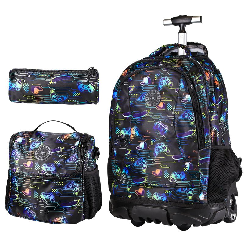 Sac à Dos Scolaire à Roulettes 3 en 1 – Collection Rentrée